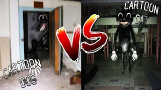 МУЛЬТЯШНЫЙ КОТ ПРОТИВ МУЛЬТЯШНОГО ПСА В МАЙНКРАФТ CARTOON CAT VS CARTOON DOG MINECRAFT БИТВА SCP