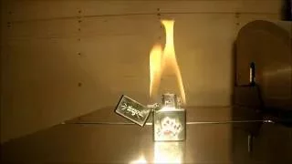 What Happens When You Keep A Zippo Lighter Lit On Fire For 10 Minutes