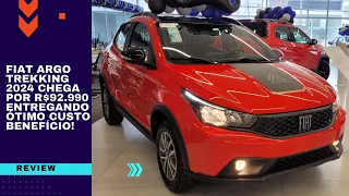 Fiat Argo Trekking 1.3 Firefly Manual 2024  - Ótimo custo-benefício - Melhor aventureiro do mercado!