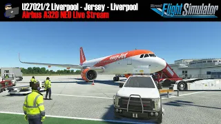 MSFS | FBW A320 NEO | Liverpool - Jersey - Liverpool (U27021/2) | VATSIM