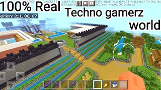 Techno Gamerz BEAUTIFUL WORLD | MINECRAFT GAMEPLAY