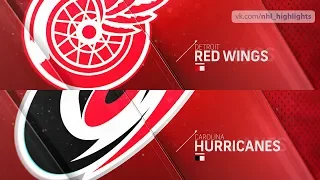 Detroit Red Wings vs Carolina Hurricanes Dec 20, 2018 HIGHLIGHTS HD