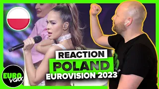 POLAND EUROVISION 2023 REACTION: BLANKA - SOLO // Tu bije serce Europy 2023 winner!