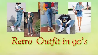 90's Retro Outfit for men & women| Jeans vlog