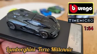 New Diecast Lamborghini Terzo Millennio from Time Micro and Bburago (for the license) #lamborghini