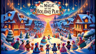 🌟 The Magic of the Holiday Play - A Heartwarming Christmas Story for Kids 🎄✨