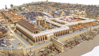 FIRST CENTURY JERUSALEM | ירושלים של המאה הראשונה | Historical Diorama | 114,000 LEGO BRICKS