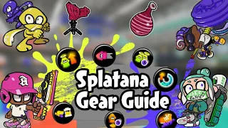 Best Abilities for all Splatanas! Splatana Gear Guide | Splatoon 3