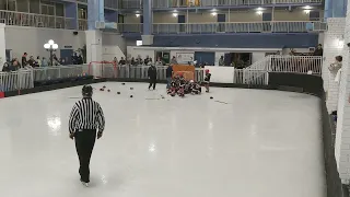 1/22/23 Championship (5) Brayden stops a penalty shot to secure the win