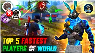 TOP 5 FASTEST PLAYER OF FREE FIRE⚡⚡- para SAMSUNG A3,A5,A6,A7,J2,J5,J7,S5,S6,S7,S9,A10,A20,A30,A50