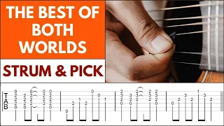 How To Pick Notes Out Of A Chord And Strum Guitar At The Same Time