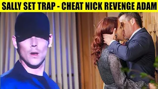 CBS Y&R Spoilers Nick is happy to fall in love with Sally again - this is her trap for revenge Adam