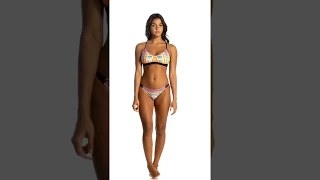 Eidon Swimwear Sukuma Madison Fixed Triangle Bikini Top (D/DD Cup) | SwimOutlet.com