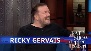 Ricky Gervais Chooses Dogs Over Gods