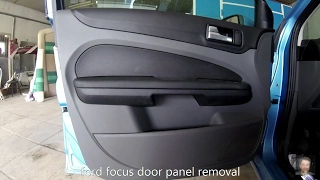 Ford Focus (2004–2011) door panel removal