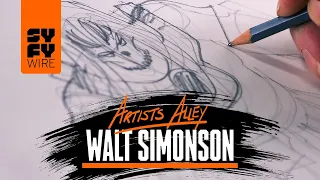 Watch Walt Simonson Sketch Thor (Artists Alley) | SYFY WIRE