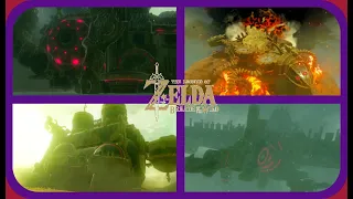 The Legend of Zelda: Breath of the Wild - All Divine Beast Encounters - Master Mode - No Damage!!