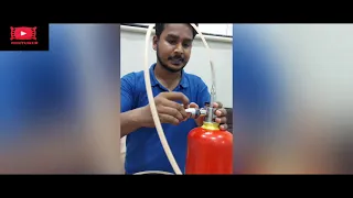 Automatic Fire Suppression System For Server Electrical Panels Installation  Demo.