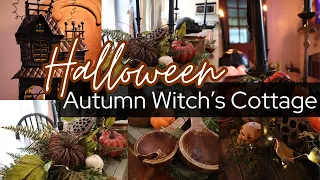 Halloween Decorating | Autumn Witch Cottage Aesthetic | Dark Academia Moody Halloween Decor