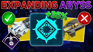 Expanding Abyss TESTED (Artifact Final Column)| Destiny 2 The Final Shape