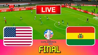 USA vs BOLIVIA - Copa America 2024 Final | Full Match All Goals | Live Football Match