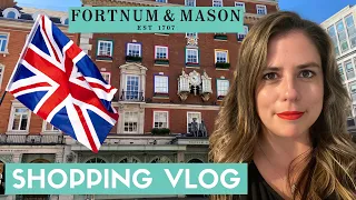 FORTNUM AND MASON LONDON SHOPPING VLOG | LUXURY DEPARTMENT STORE | JOS ATKIN