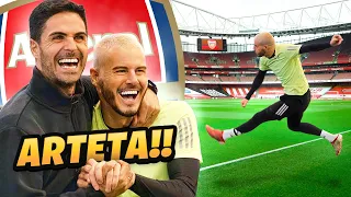 ARTETA GAVE ME A TRIAL! SIGNING FOR ARSENAL?! 😳🔴