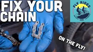 How to Fix Your Chain on Your Electric Bike Quickly | Professional Grade Chain Fix On the Trail