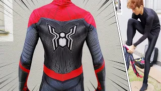 SPIDER-MAN FAR FROM HOME COSTUME Suit-Up (In Real Life)