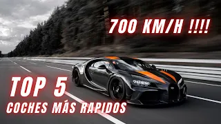 TOP 5 Coches más Rápidos jamás Construidos