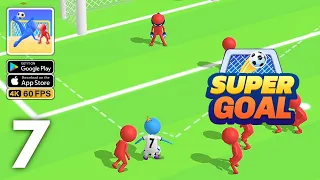 Super Goal - Soccer Stickman - All levels 54-56 Gameplay Part 7 FULL GAME [4K 60FPS]