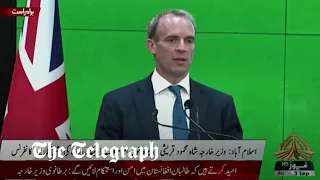 Dominic Raab: Taliban have made 'positive undertakings' but must be tested