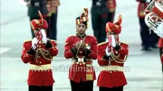 Indian Defence bands play 'Vande Mataram', Rahman style