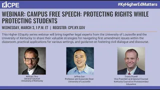 Campus Free Speech: Protecting Rights While Protecting Students