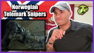 Marine reacts to Norwegian Telemark Snipers