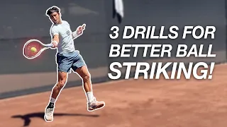 3 Tennis Drills For Cleaner Ball Striking