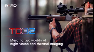 PARD TD32 |  Multispectral  Rifle Scope with Range Finder | Long Range Hunting | Dual Sensor