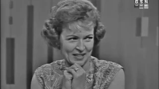 PASSWORD 1963-06-24 Betty White & Jack Paar