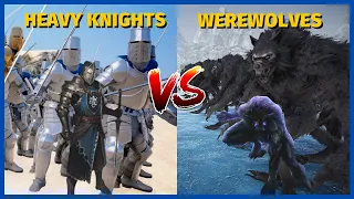 250.000 Heavy Knights vs 100.000 Werewolves - Ultimate Epic Battle Simulator 2 | UEBS 2