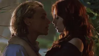The Mortal Instruments - Jace and Clary first kiss in the greenhouse scene