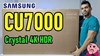 SAMSUNG CU7000 Crystal UHD Smart TV: UNBOXING AND FULL REVIEW / OPINIONS