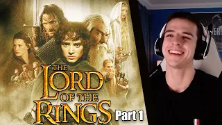 The Lord of the Rings: The fellowship of the Ring (EXTENDED) First time watching! Part 1