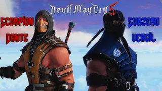 Scorpion Dante / Subzero Vergil (Mortal Kombat) - Devil May Cry 5 [MOD]