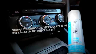 🦠Igienizare simpla sistem aer conditionat auto ❄❄❄