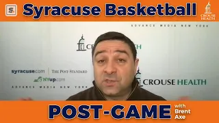 Syracuse-Duke ACC Tournament Postgame: March 10, 2022.