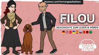 #738 Filou - Deutsch lernen durch Hören @DldH  - Deutsch lernen mit Geschichten