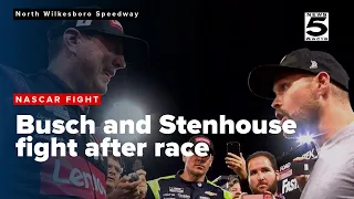 *WARNING: FOUL LANGUAGE* - Ricky Stenhouse Jr. and Kyle Busch fight following All-Star Race