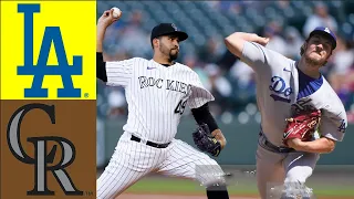 Los Angeles Dodgers vs Colorado Rockies Highlights April 14 - 2021 MLB Highlights