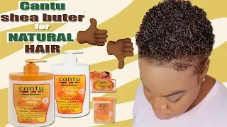 Cantu For Natural Hair Review + Demo | Short TWA | HIT or MISS???