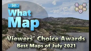 #CitiesSkylines - Top Ten Maps - July 2021 - Viewers' Choice